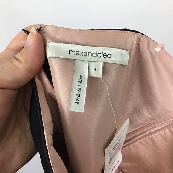 Max & Cleo Rebecca Strapless Lace and Satin Dress - Picture 5 of 11